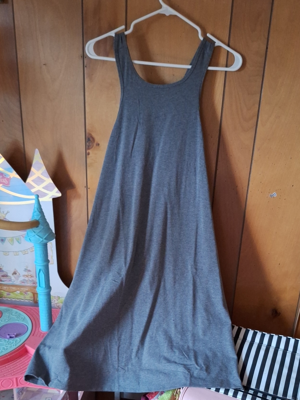 Athletic Works Gray Sleeveless Workout Dress